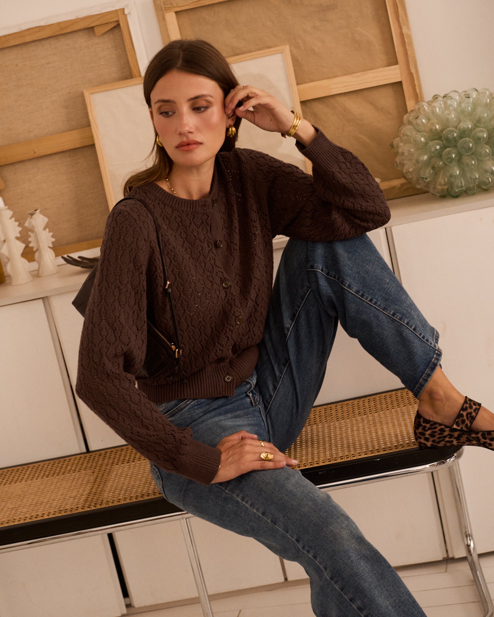 Cardigan Leocardia