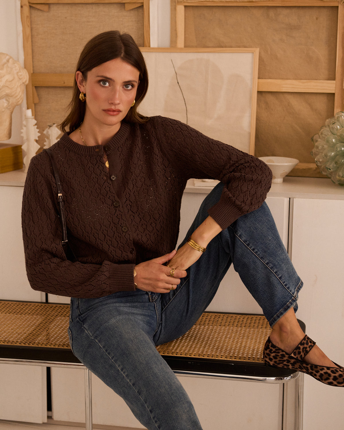 Cardigan Leocardia