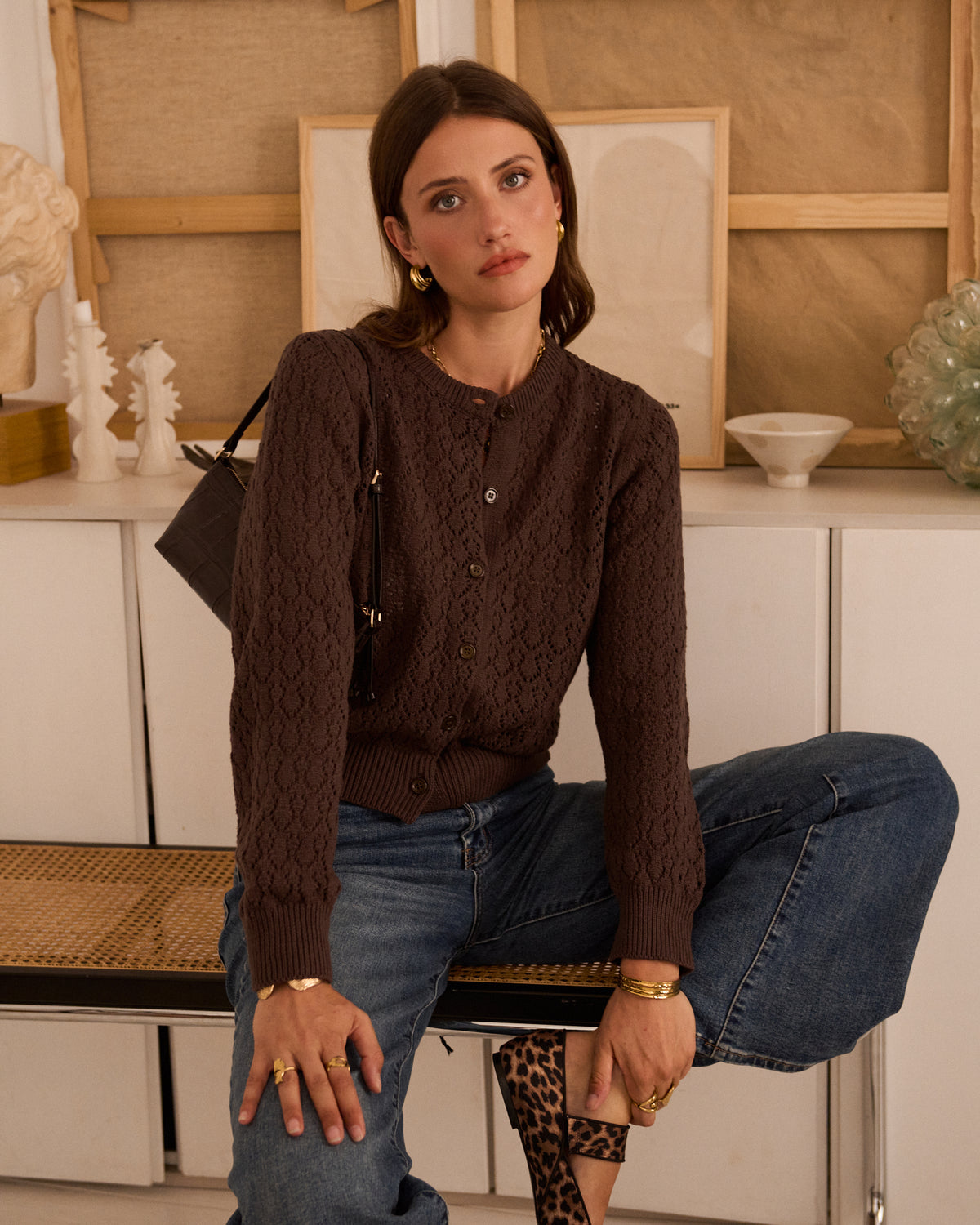 Cardigan Leocardia