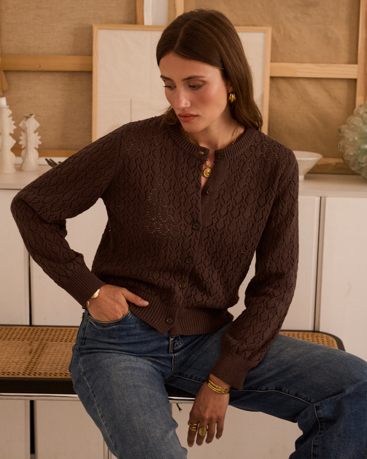Cardigan Leocardia