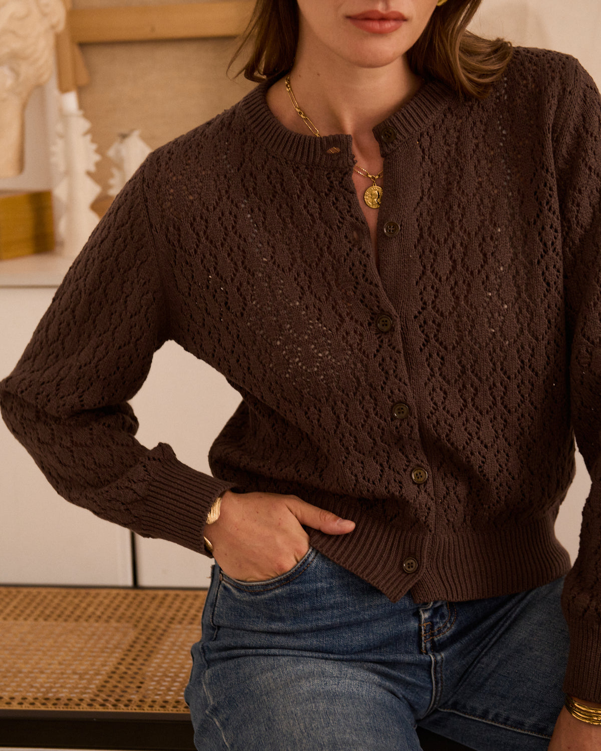 Cardigan Leocardia