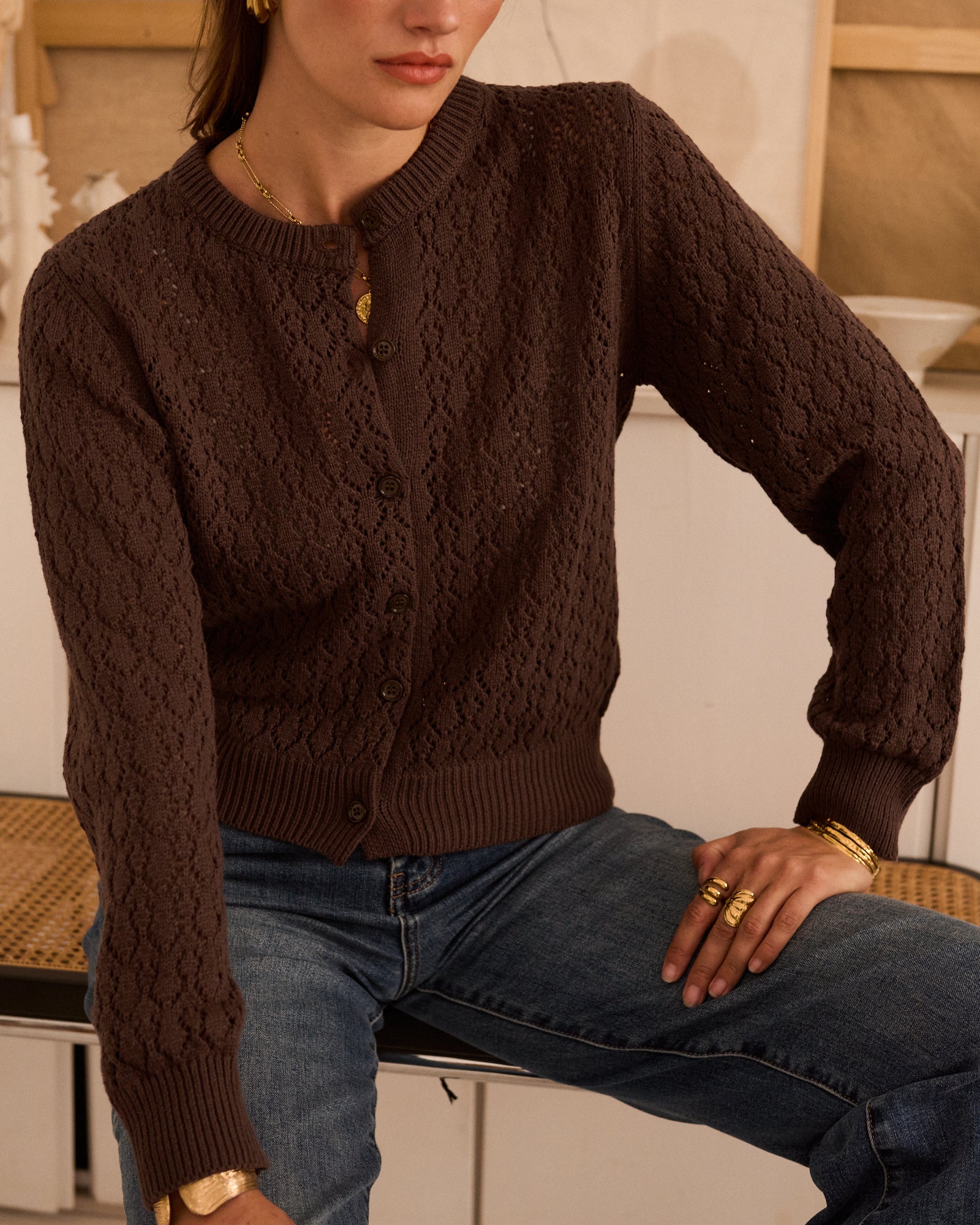 Cardigan Leocardia