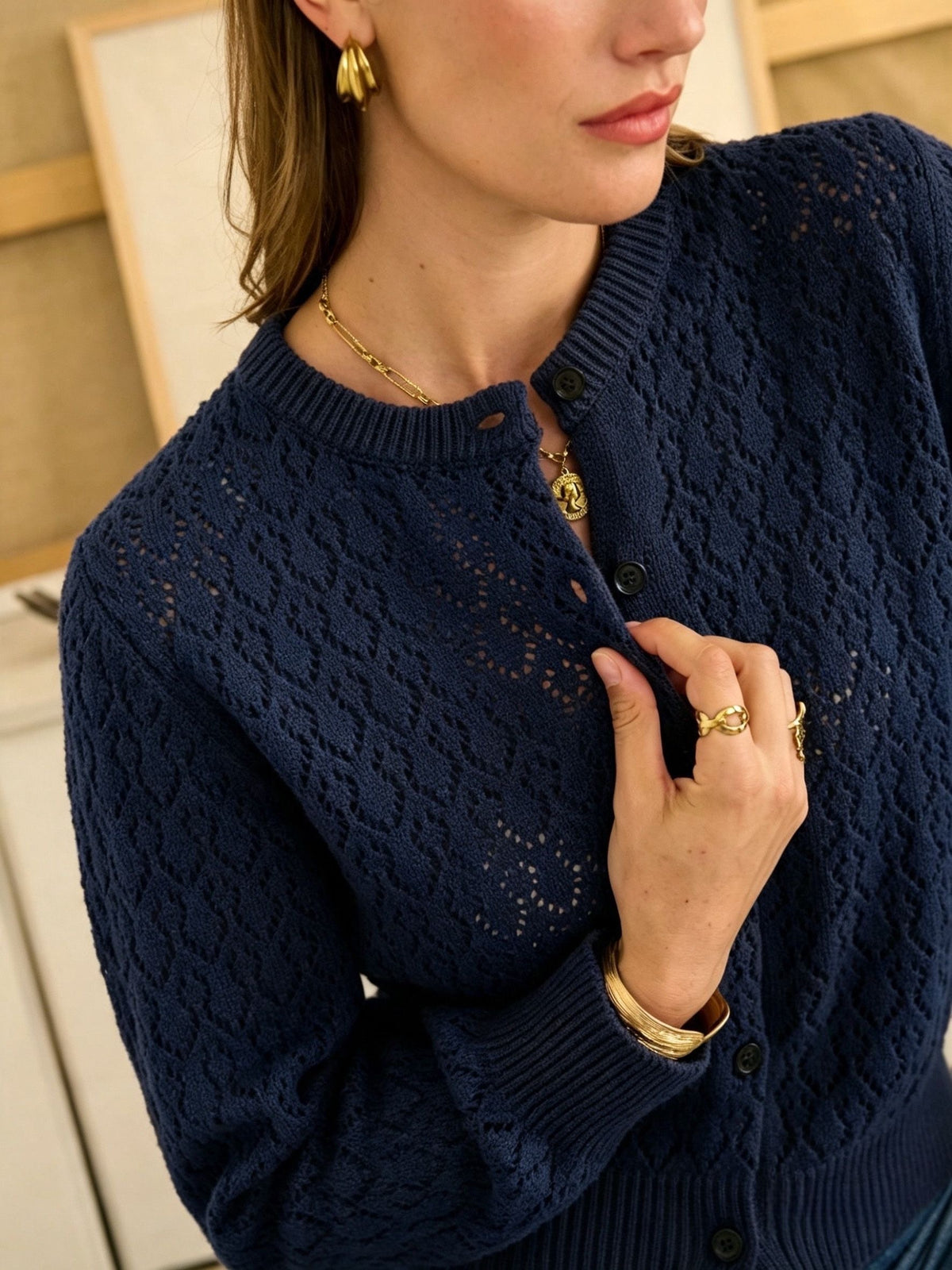 Cardigan Leocardia