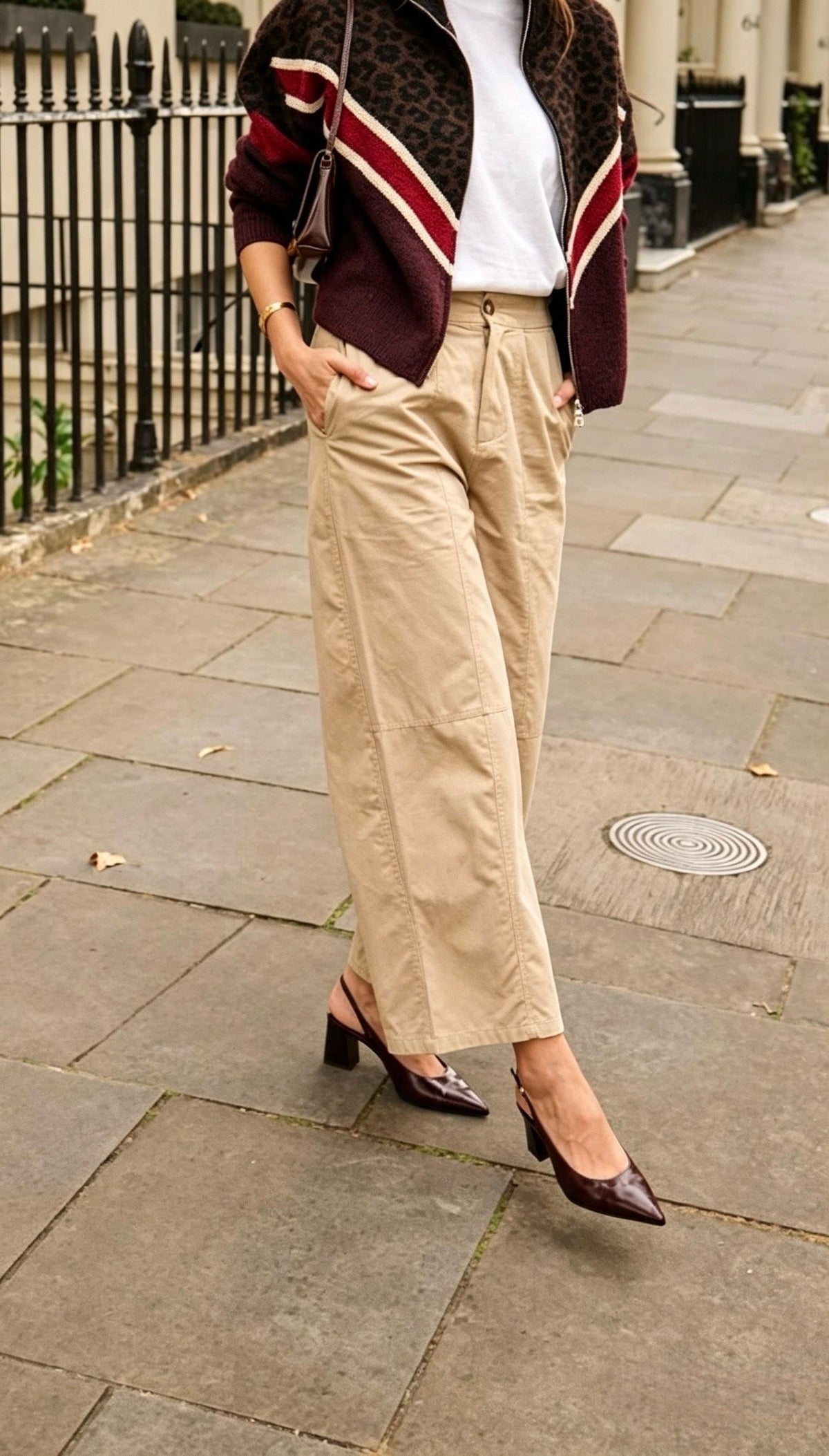 Pantalon Meliane Beige